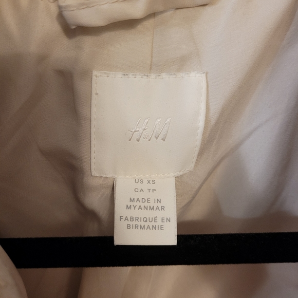 H&M felted shirt jacket - size XS - Picture 3 of 4